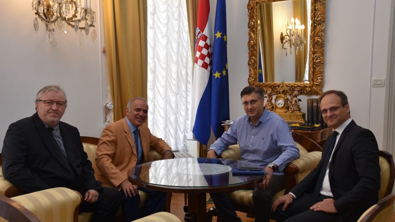 Predsjednik Vlade primio Garija Kasparova